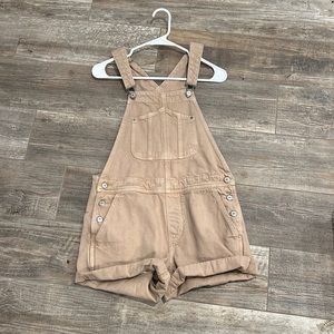 Old navy: overalls, sand brown, size small